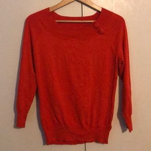 Banana Republic sweater with retro vibe